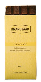 Melkchocolade praliné banaan & cookie