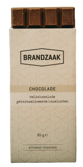 Melkchocolade gekarameliseerde hazelnoten