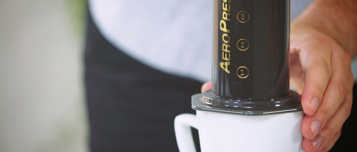 Aeropress koffie