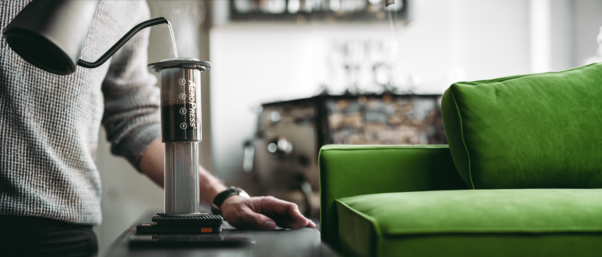 Aeropress koffie